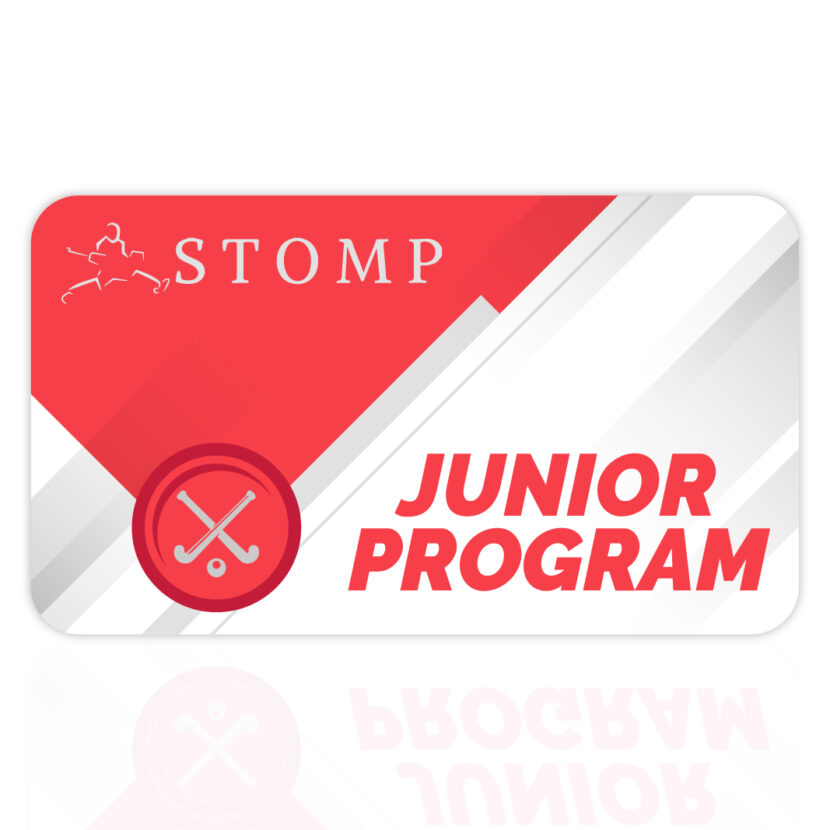 Junior Hockey coaching program gift card STOMP